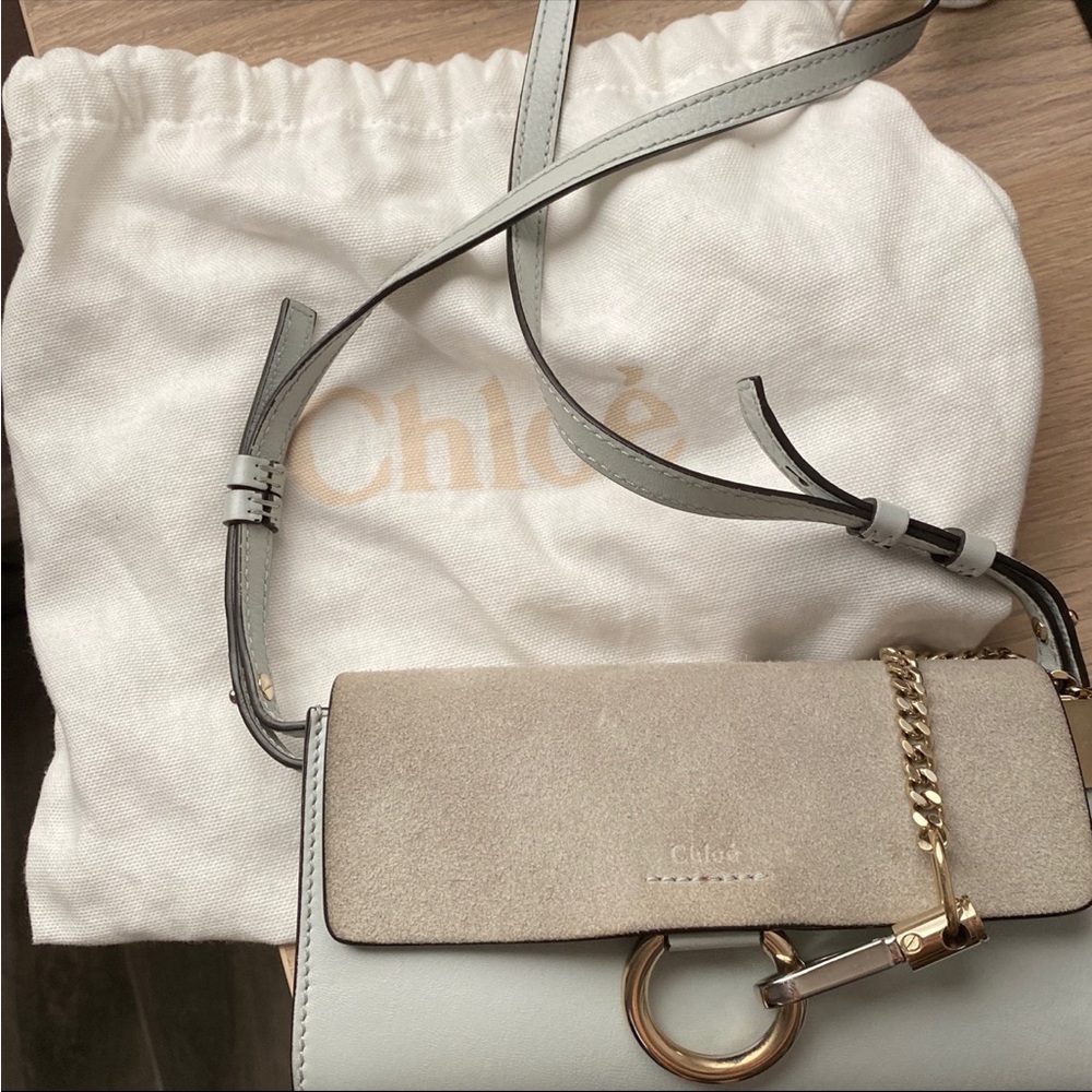 chloe mini Faye wallet on chain